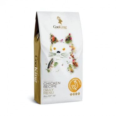 Sausā barība pieaugušiem kaķiem CooKing GRAIN FREE CHICKEN RECIPE DAILY MENU ar vistu 8 kg