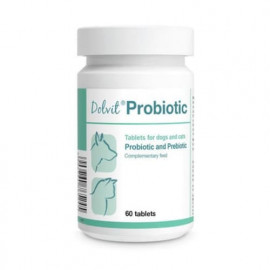 DOLVIT Probiotic Dog Cat - Probiotiki suņiem un kaķiem 60 ta..
