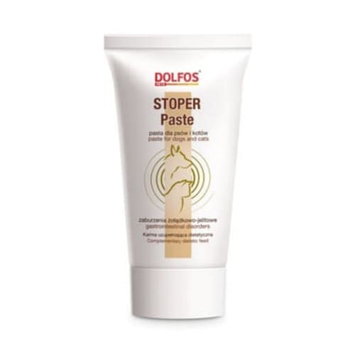 Diētiskā papildbarība suņiem un kaķiem Dolfos STOPER Paste akūtas caurejas gadījumā, 50 g