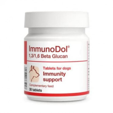 Papildbarība suņiem Dolfos ImmunoDol imūnsistēma 30 tab