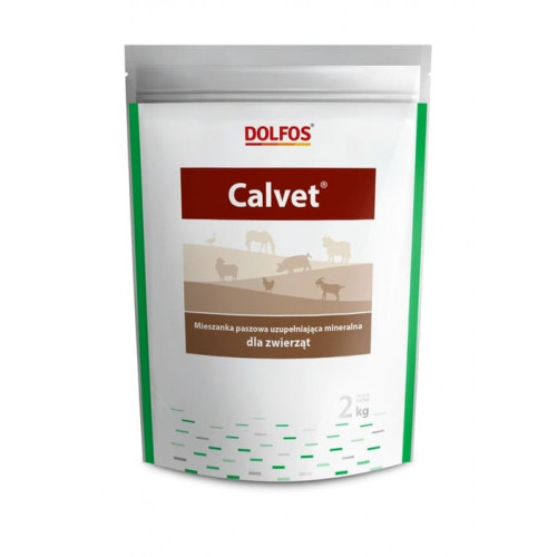 Papildu minerālbarība dzīvniekiem Dolmix Calvet 2 kg