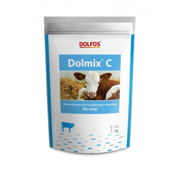 Papildu minerālbarība teļiem Dolmix C 1 kg