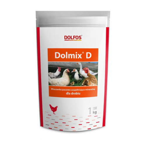 Papildu minerālbarība mājputniem Dolmix D 1 kg