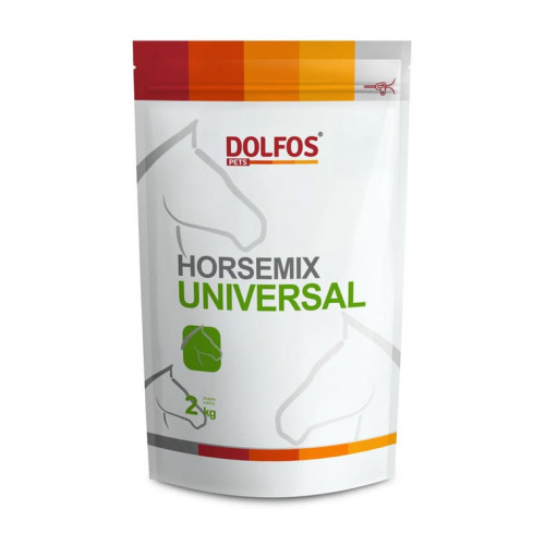 Papildu minerālbarība zirgiem Dolmix Horsemix Universal 2 kg