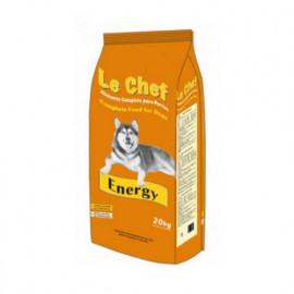 Sausā barība pieaugušiem suņiem LE CHEF Energy ar jera gaļu ..